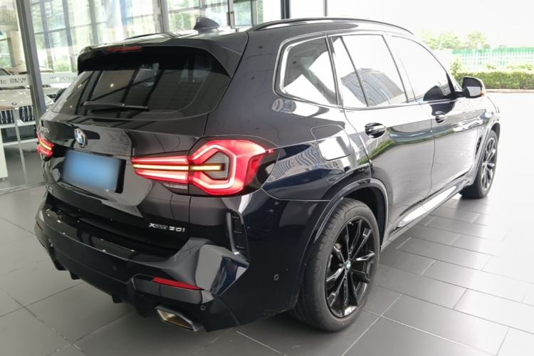 Used BMW X3 2023 Restyled xDrive30i Luxury Version M Night Edition Package Rear Right 45 Deg