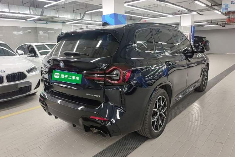 Used BMW X3 2023 xDrive25i M Sport Package Rear Right 45 Deg