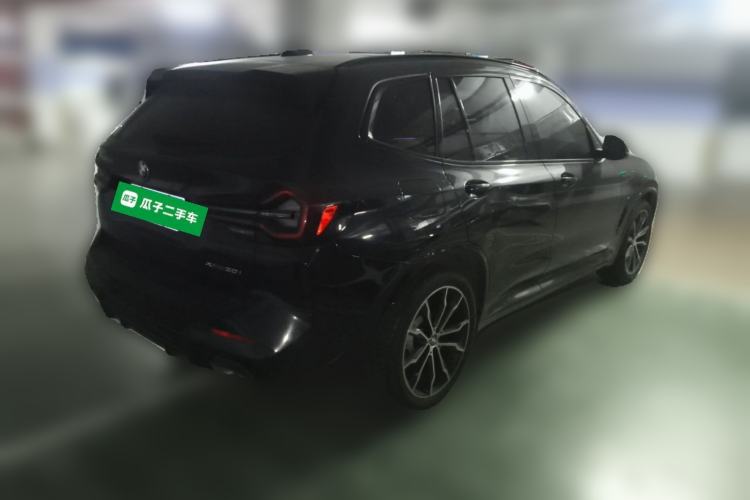Used BMW X3 2023 xDrive30i Leading Model M Night Edition Package Rear Right 45 Deg