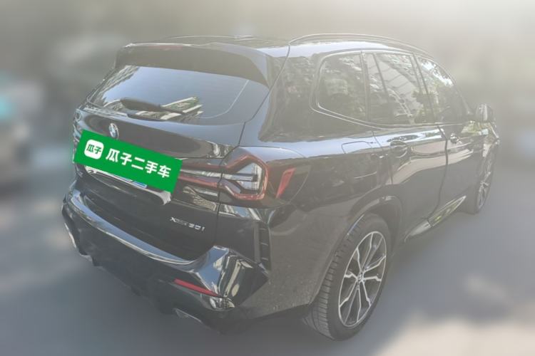 Used BMW X3 2023 xDrive30i Leading Model M Night Edition Package Rear Right 45 Deg