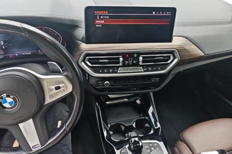 Used BMW X3 2023 xDrive30i Leading Model M Night Edition Package Audio And AC Panel