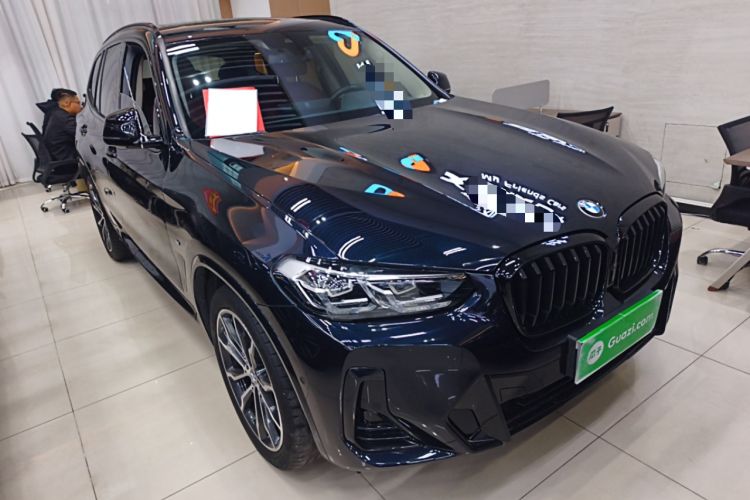 Used BMW X3 2023 xDrive30i Leading Model M Night Edition Package Front Right 45 Deg