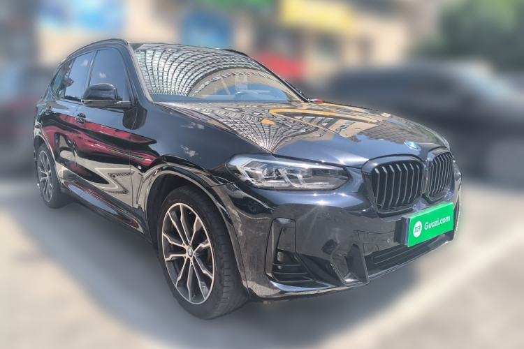 Used BMW X3 2023 xDrive30i Leading Model M Night Edition Package Front Right 45 Deg
