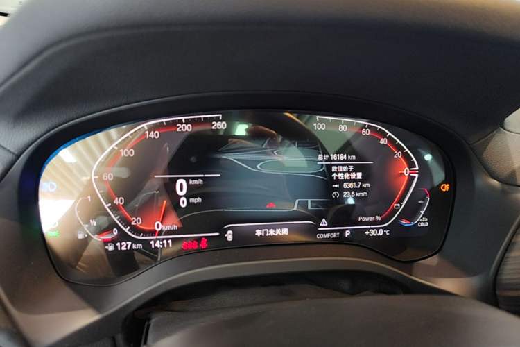 Used BMW X3 2023 Restyled xDrive30i Leading Edition M Night Sky Package Instrument Cluster