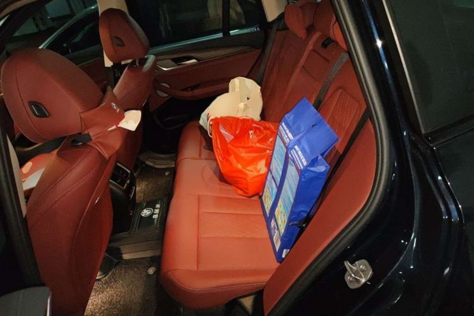 Used BMW X3 2023 xDrive30i Leading Model M Night Edition Package Left Rear Seat