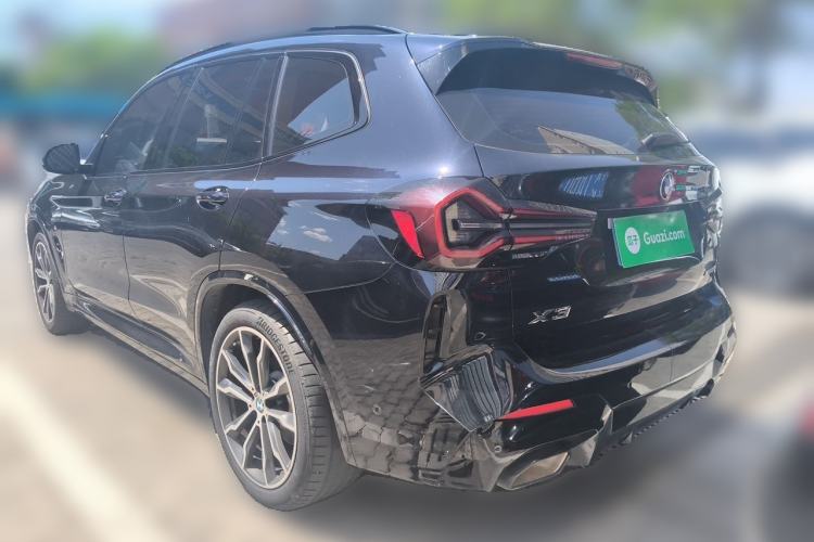 Used BMW X3 2023 xDrive30i Leading Model M Night Edition Package Rear Left 45 Deg