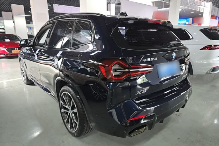 Used BMW X3 2023 xDrive30i Leading Model M Night Edition Package Rear Left 45 Deg