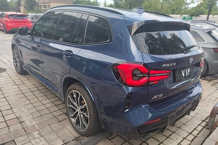 Used BMW X3 2023 xDrive30i Leading Model M Night Edition Package Rear Left 45 Deg