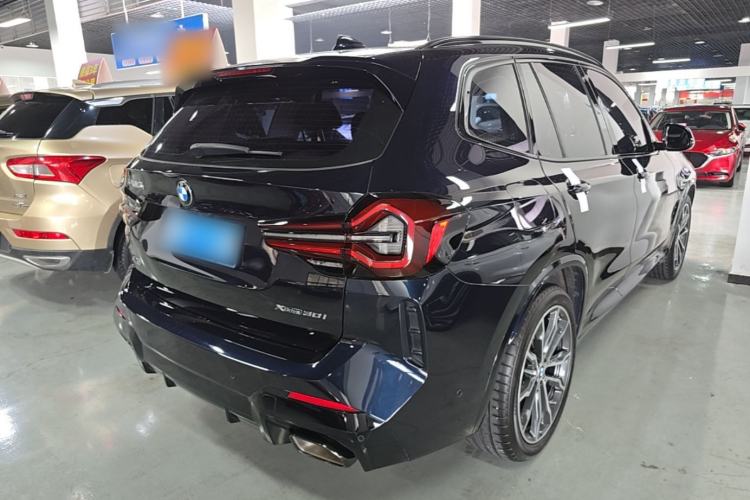 Used BMW X3 2023 xDrive30i Leading Model M Night Edition Package Rear Right 45 Deg