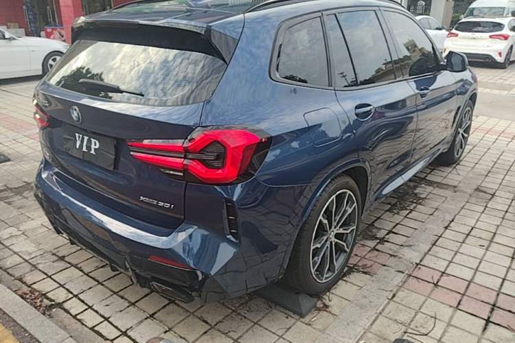Used BMW X3 2023 xDrive30i Leading Model M Night Edition Package Rear Right 45 Deg