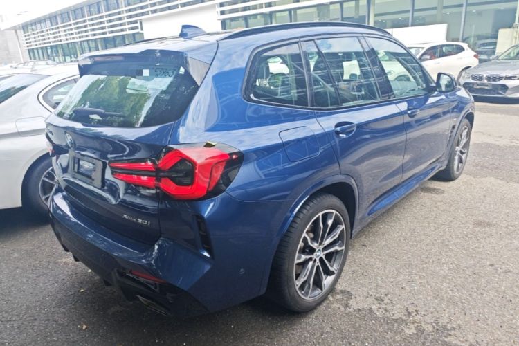 Used BMW X3 2023 xDrive30i Leading Model M Night Edition Package Rear Right 45 Deg
