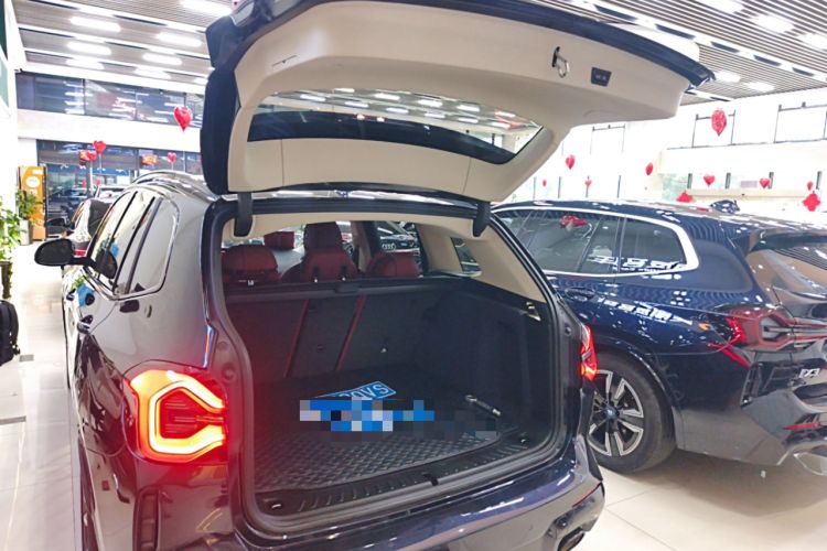 Used BMW X3 2023 xDrive30i Leading Model M Night Edition Package Trunk