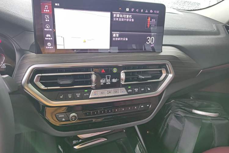Used BMW X3 2023 xDrive30i Leading Model M Night Edition Package Audio And AC Panel