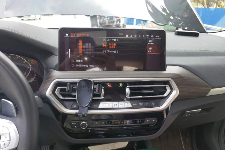 Used BMW X3 2023 xDrive30i Leading Model M Night Edition Package Audio And AC Panel