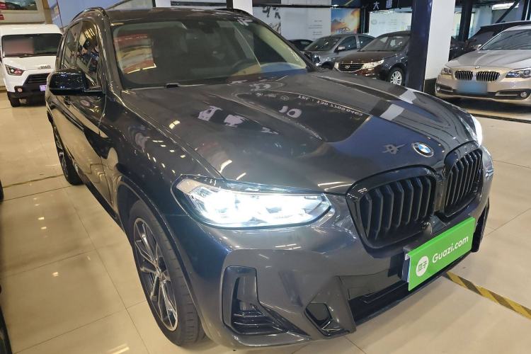 Used BMW X3 2023 xDrive30i Leading Model M Night Edition Package Front Right 45 Deg