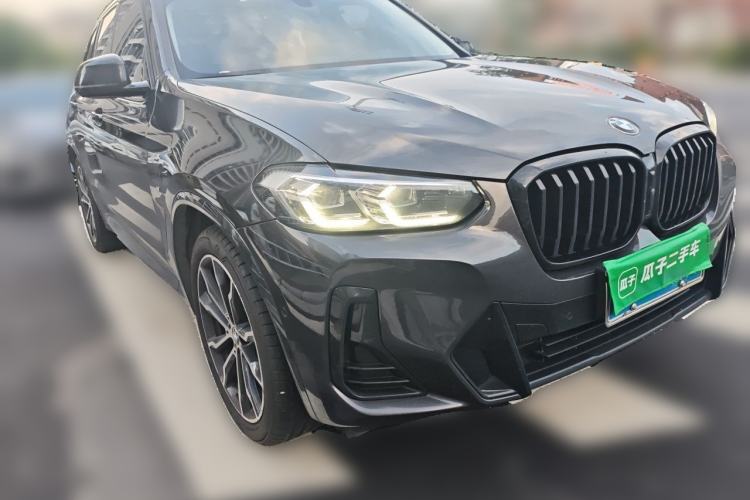 Used BMW X3 2023 xDrive30i Leading Model M Night Edition Package Front Right 45 Deg