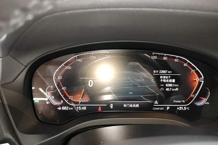 Used BMW X3 2023 Restyled xDrive30i Leading Edition M Night Sky Package Instrument Cluster