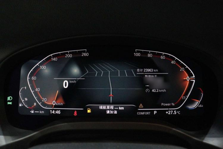 Used BMW X3 2023 Restyled xDrive30i Leading Edition M Night Sky Package Instrument Cluster