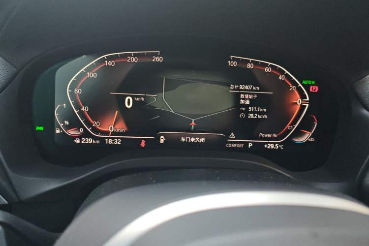 Used BMW X3 2023 xDrive30i Leading Model M Night Edition Package Instrument Cluster