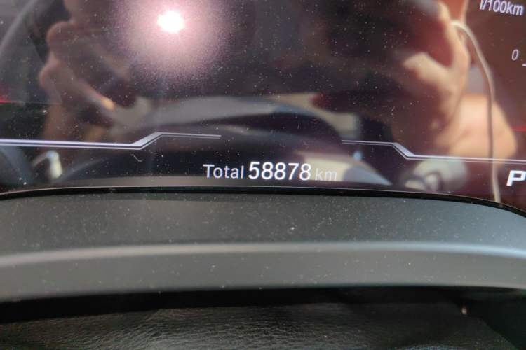Used BMW X3 2023 xDrive30i Leading Model M Night Edition Package Odometer Close Up