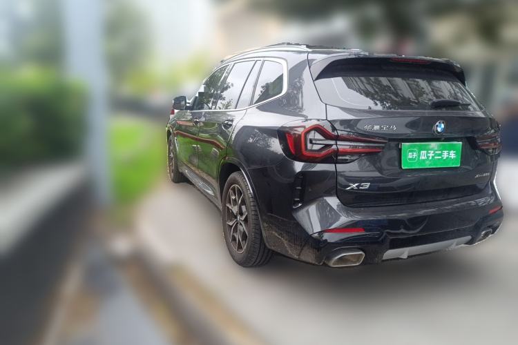 Used BMW X3 2023 xDrive25i M Sport Package Rear Left 45 Deg