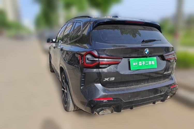 Used BMW X3 2023 xDrive30i Leading Model M Night Edition Package Rear Left 45 Deg