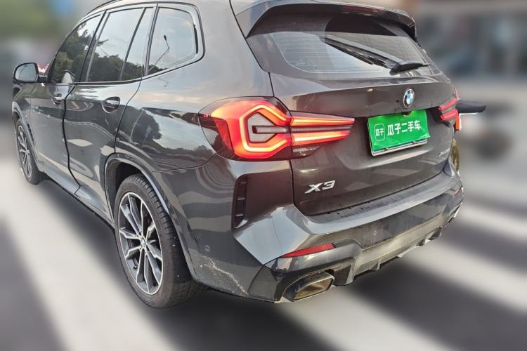 Used BMW X3 2023 xDrive30i Leading Model M Night Edition Package Rear Left 45 Deg