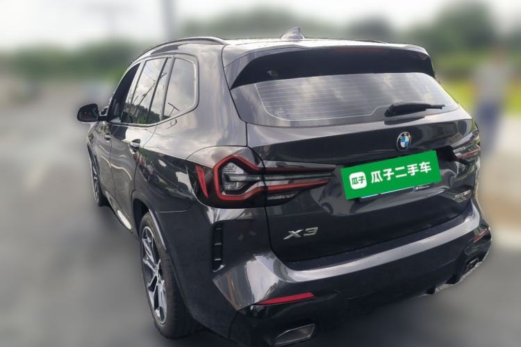 Used BMW X3 2023 xDrive30i Leading Model M Night Edition Package Rear Left 45 Deg