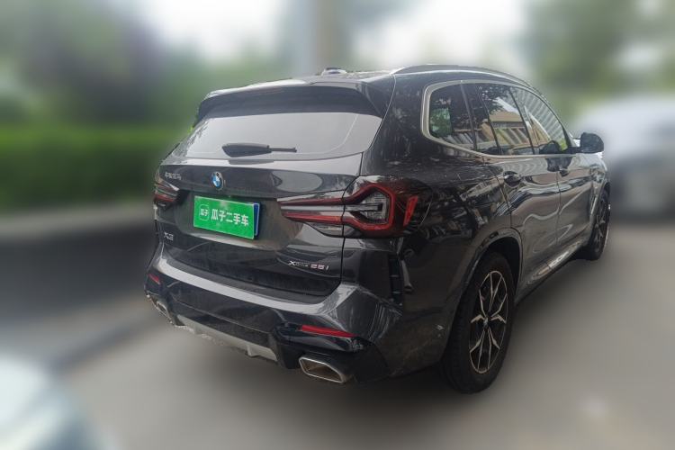 Used BMW X3 2023 xDrive25i M Sport Package Rear Right 45 Deg