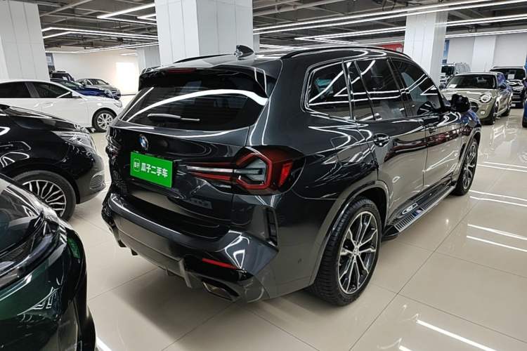 Used BMW X3 2023 xDrive30i Leading Model M Night Edition Package Rear Right 45 Deg