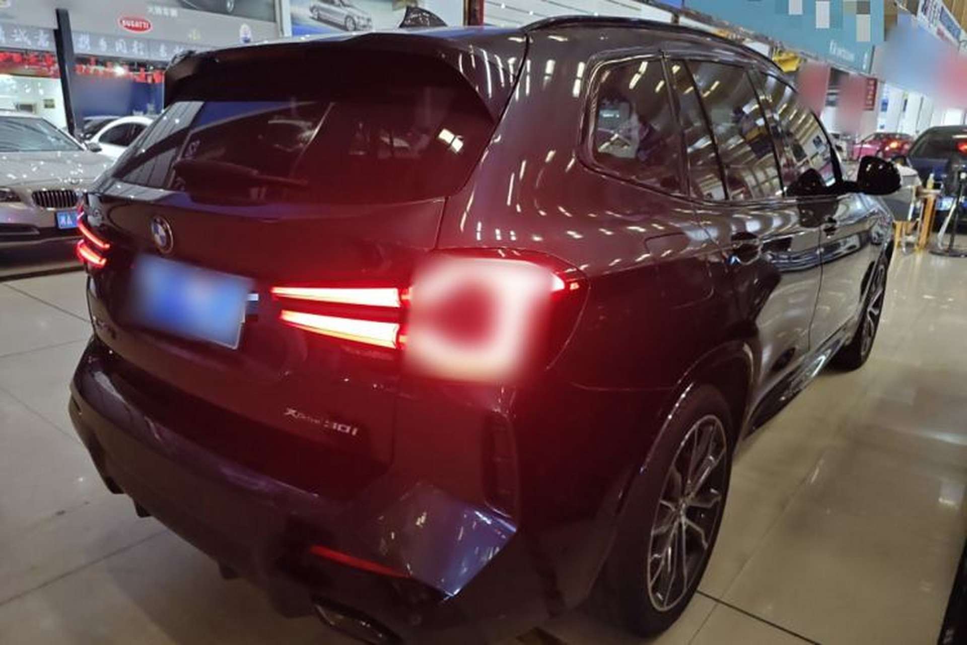 Used BMW X3 2023 xDrive30i Leading Model M Night Edition Package Rear Right 45 Deg