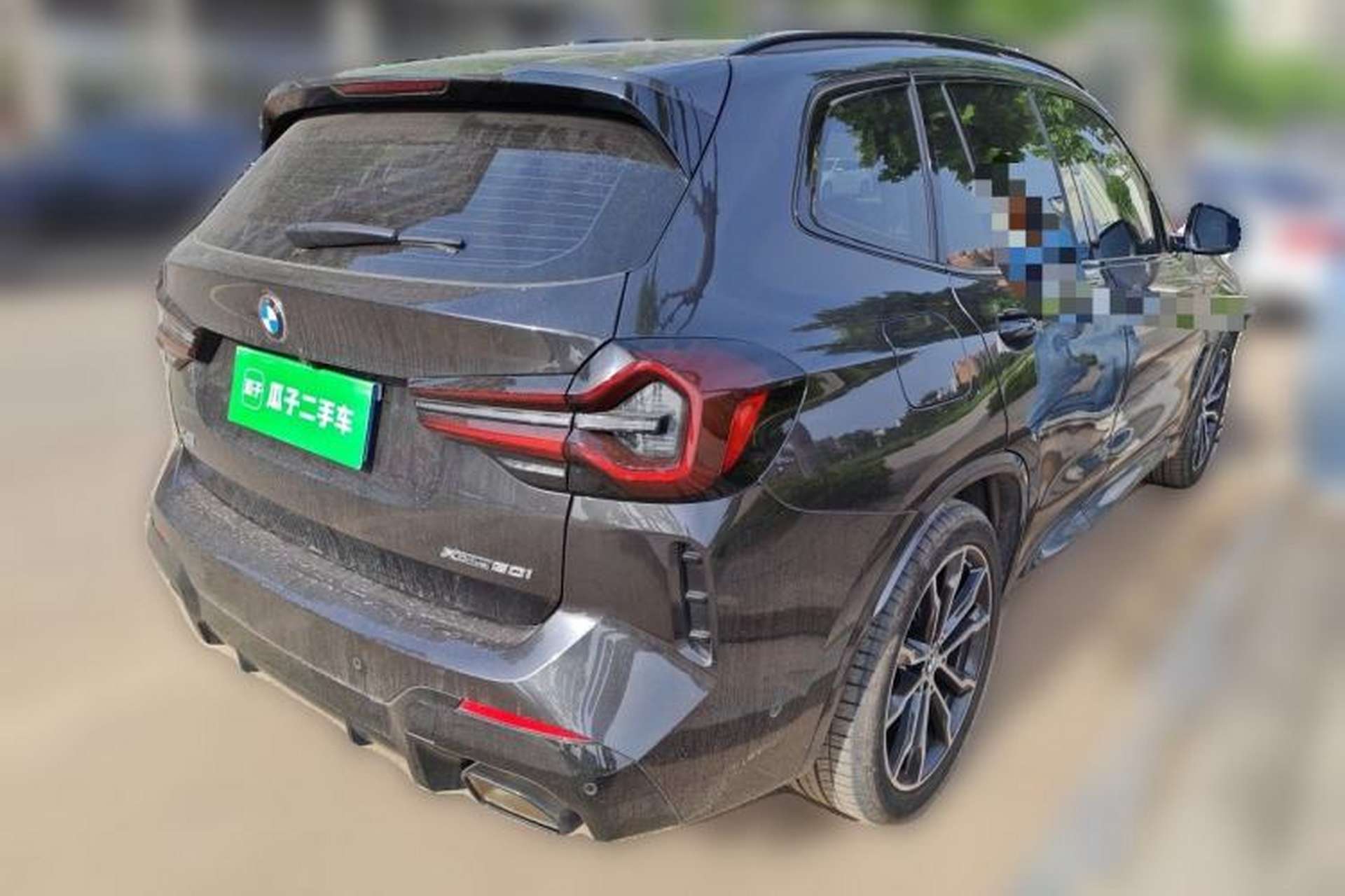 Used BMW X3 2023 xDrive30i Leading Model M Night Edition Package Rear Right 45 Deg