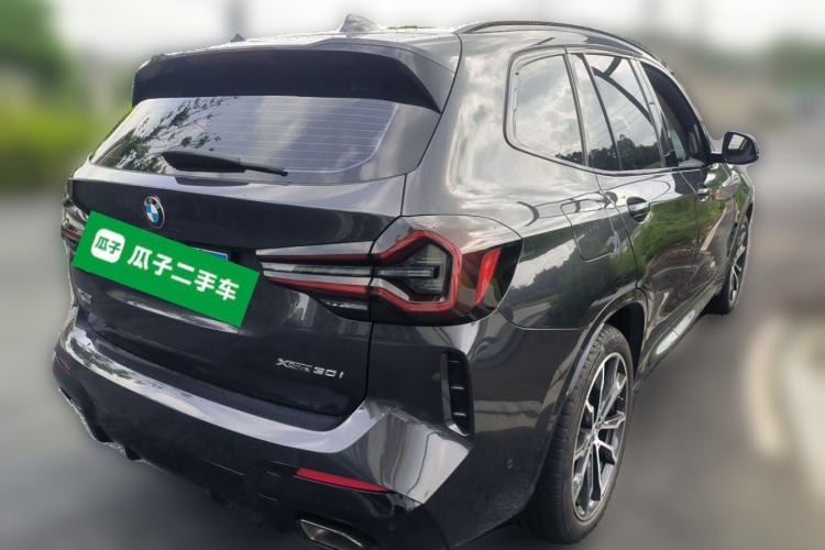Used BMW X3 2023 xDrive30i Leading Model M Night Edition Package Rear Right 45 Deg
