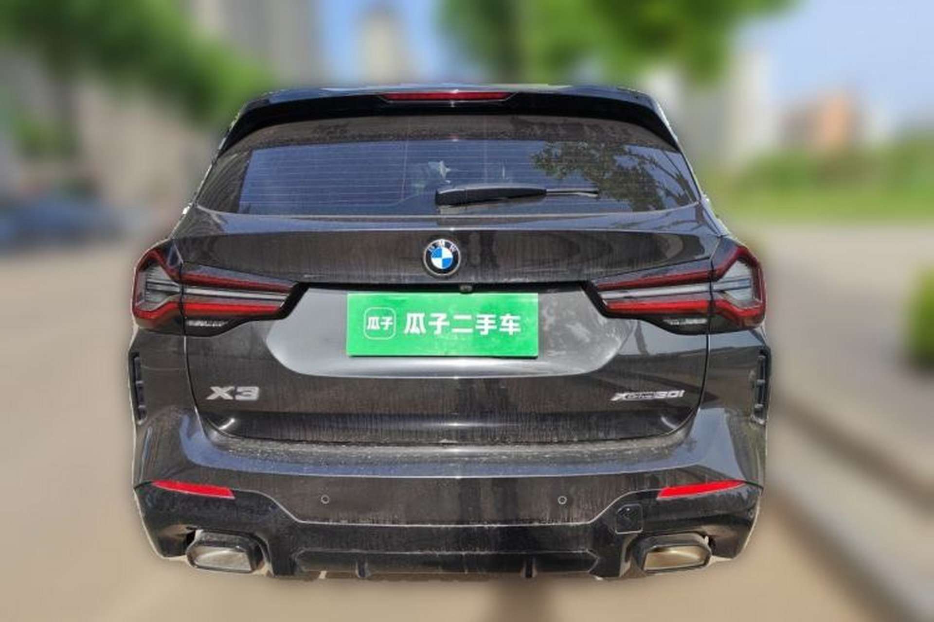 Used BMW X3 2023 xDrive30i Leading Model M Night Edition Package Rear