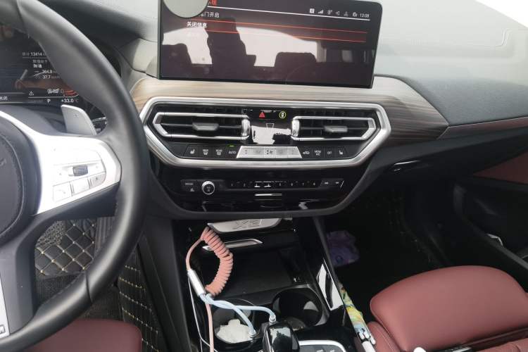 Used BMW X3 2023 xDrive30i Leading Model M Night Edition Package Audio And AC Panel