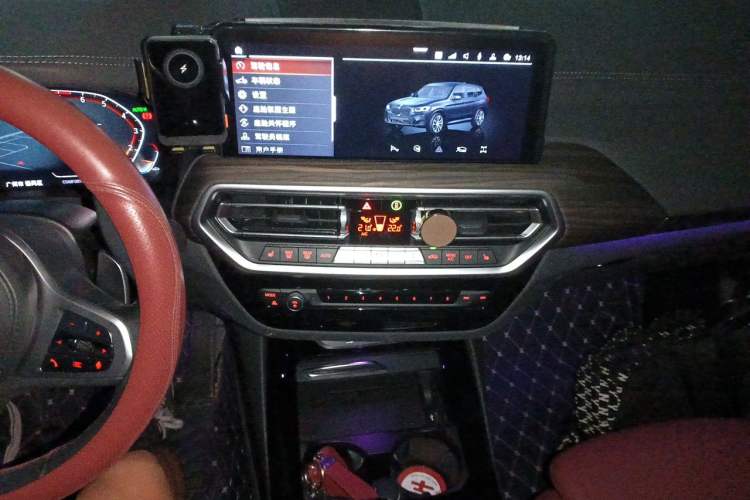 Used BMW X3 2023 xDrive30i Leading Model M Night Edition Package Audio And AC Panel