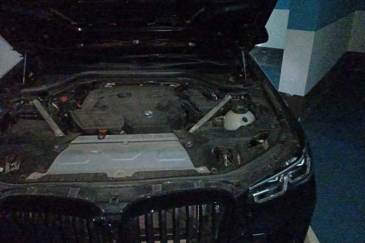 Used BMW X3 2023 xDrive30i Leading Model M Night Edition Package Engine Bay Left