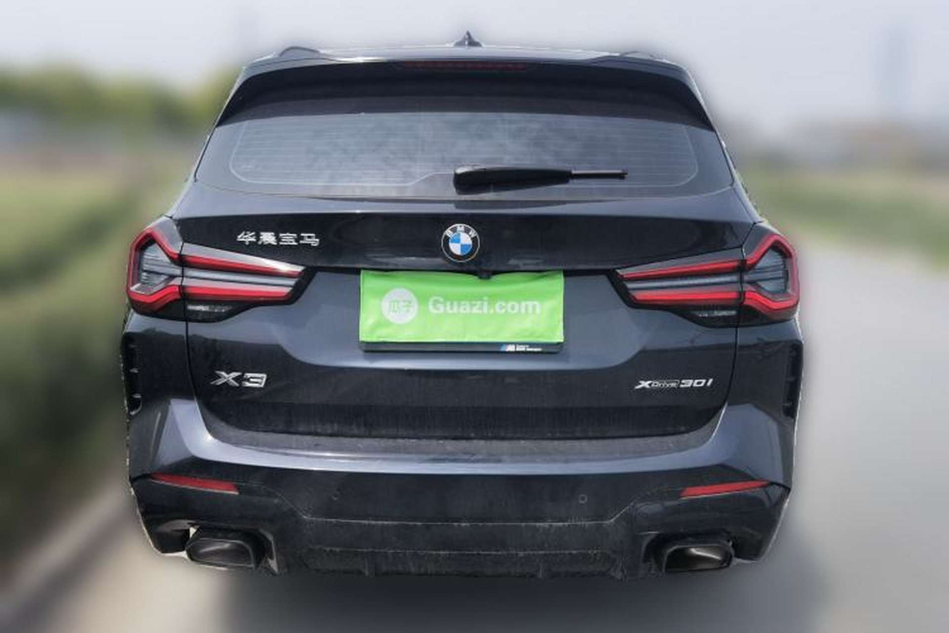 Used BMW X3 2023 xDrive30i Leading Model M Night Edition Package Rear