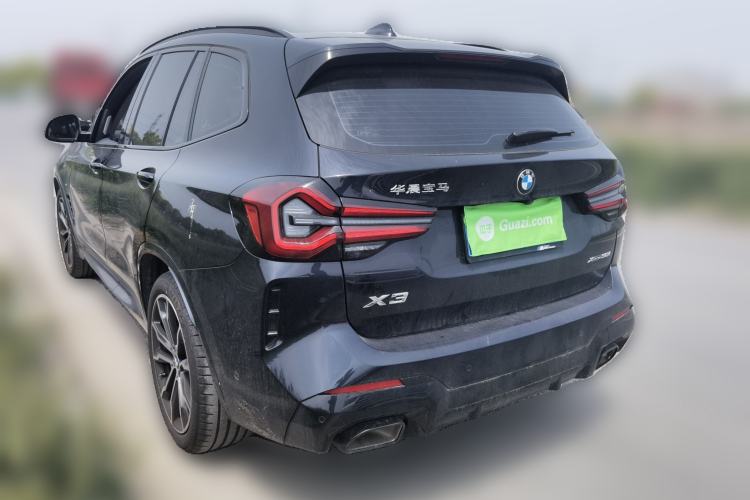 Used BMW X3 2023 xDrive30i Leading Model M Night Edition Package Rear Left 45 Deg