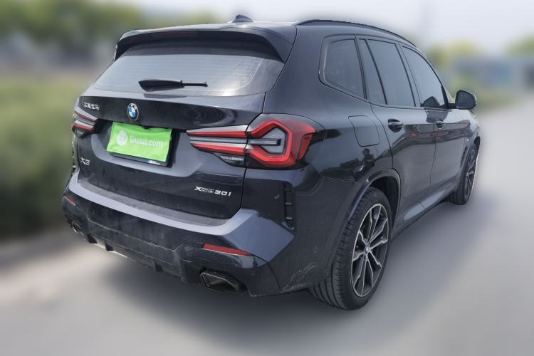 Used BMW X3 2023 xDrive30i Leading Model M Night Edition Package Rear Right 45 Deg