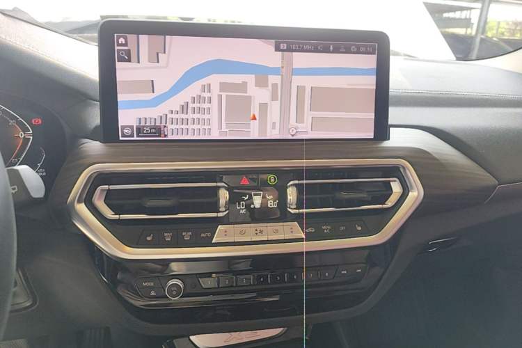 Used BMW X3 2023 xDrive30i Leading Model M Night Edition Package Audio And AC Panel