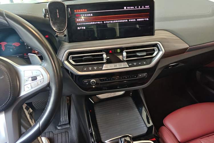 Used BMW X3 2023 xDrive30i Leading Model M Night Edition Package Audio And AC Panel