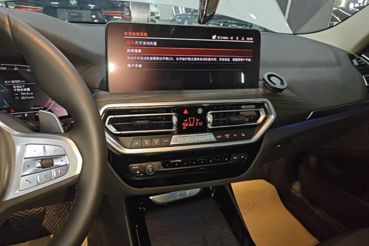 Used BMW X3 2023 xDrive30i Leading Model M Night Edition Package Audio And AC Panel