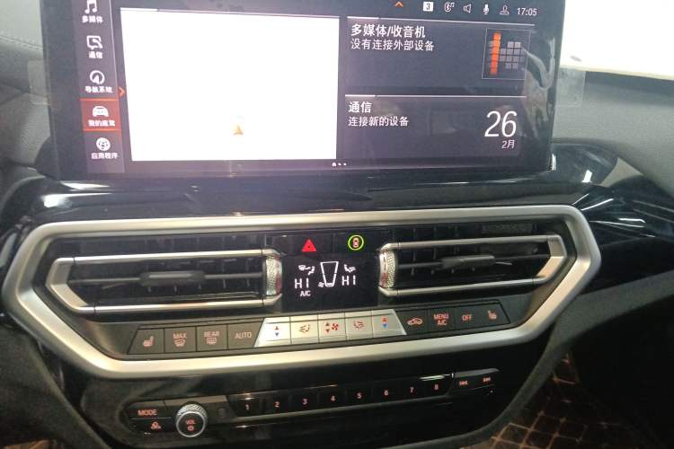 Used BMW X3 2023 xDrive25i M Sport Package Audio And AC Panel