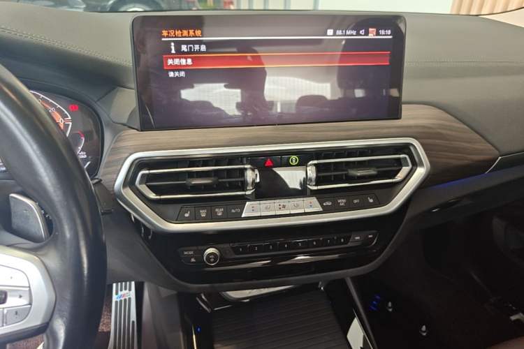 Used BMW X3 2023 xDrive30i Leading Model M Night Edition Package Audio And AC Panel