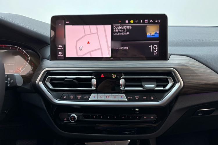 Used BMW X3 2023 xDrive30i Leading Model M Night Edition Package Audio And AC Panel