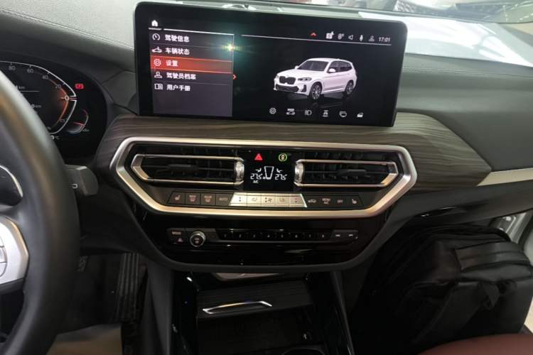 Used BMW X3 2023 xDrive30i Leading Model M Night Edition Package Audio And AC Panel