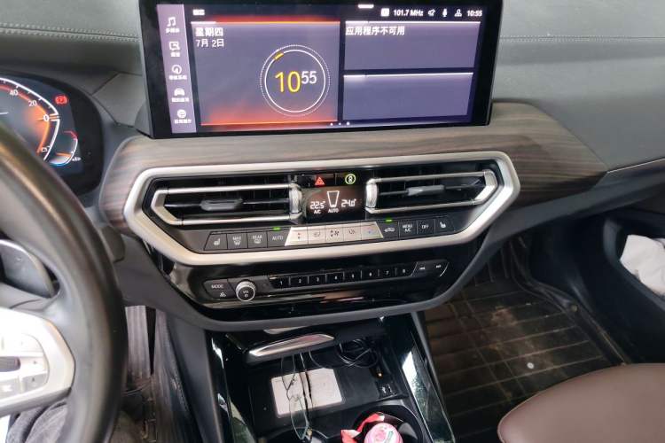 Used BMW X3 2023 xDrive30i Leading Model M Night Edition Package Audio And AC Panel