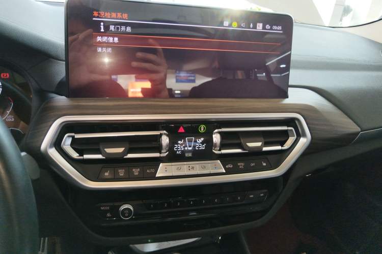 Used BMW X3 2023 xDrive30i Leading Model M Night Edition Package Audio And AC Panel