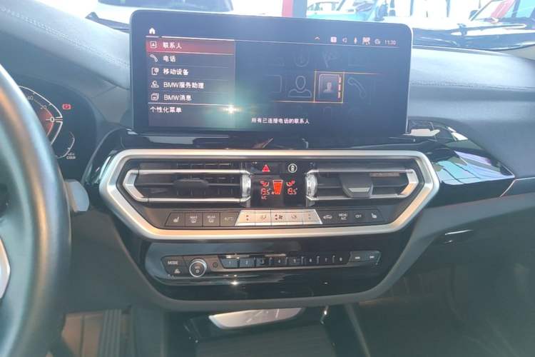 Used BMW X3 2023 xDrive25i M Sport Package Audio And AC Panel